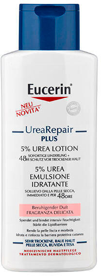 eucerin urearepair plus lozione 5% con fragranza lenitiva 250 ml