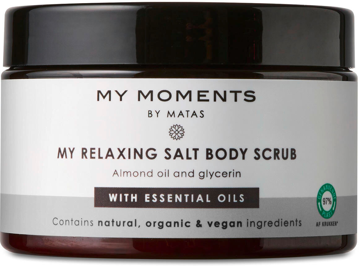 matas my moments relaxing salt body scrub 300 ml