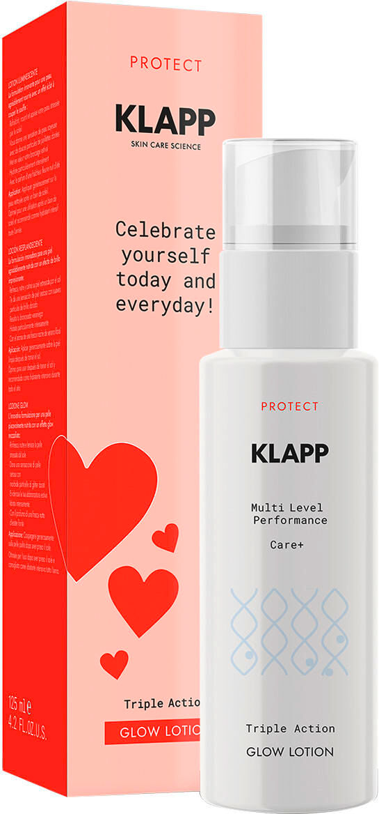 klapp multi level performance triple action glow lotion 125 ml