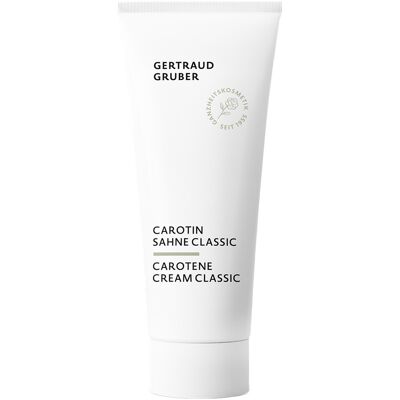 Gertraud Gruber Carotin Sahne Classic 100 ml - Crema di cura della pelle Gertraud Gruber Carotin Sahne Classic 100 ml - Crema di cura della pelle