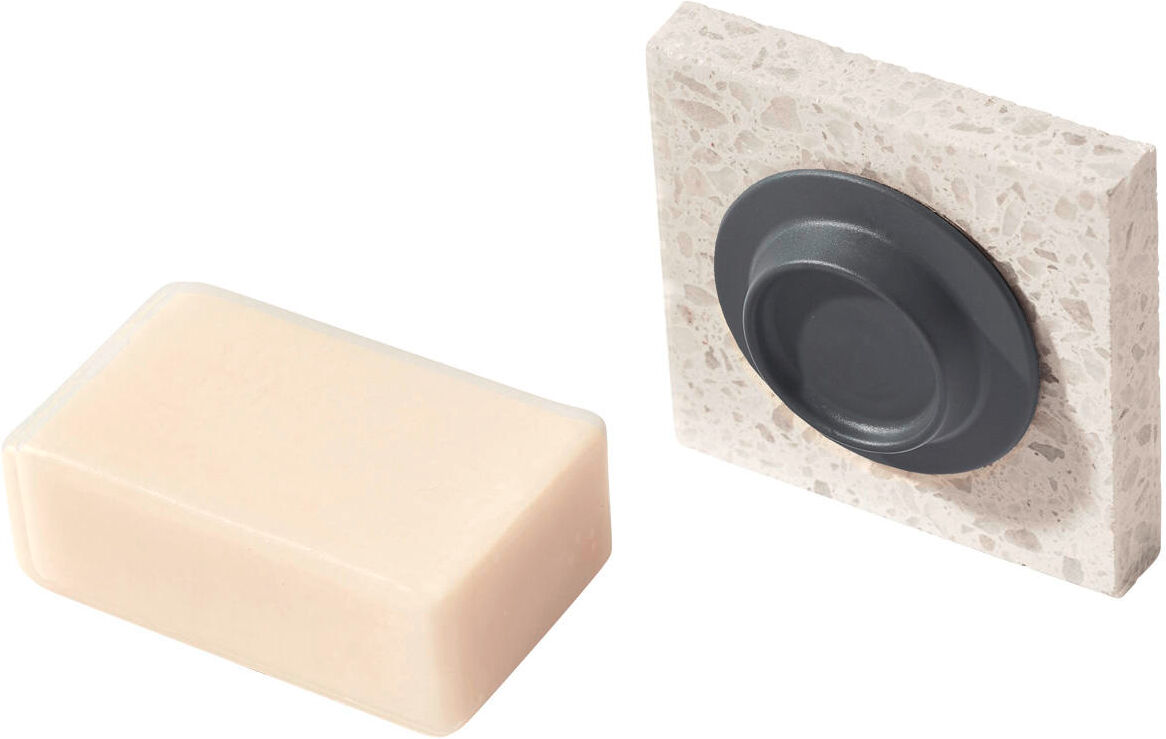 soapi porta sapone magnetico grigio scuro