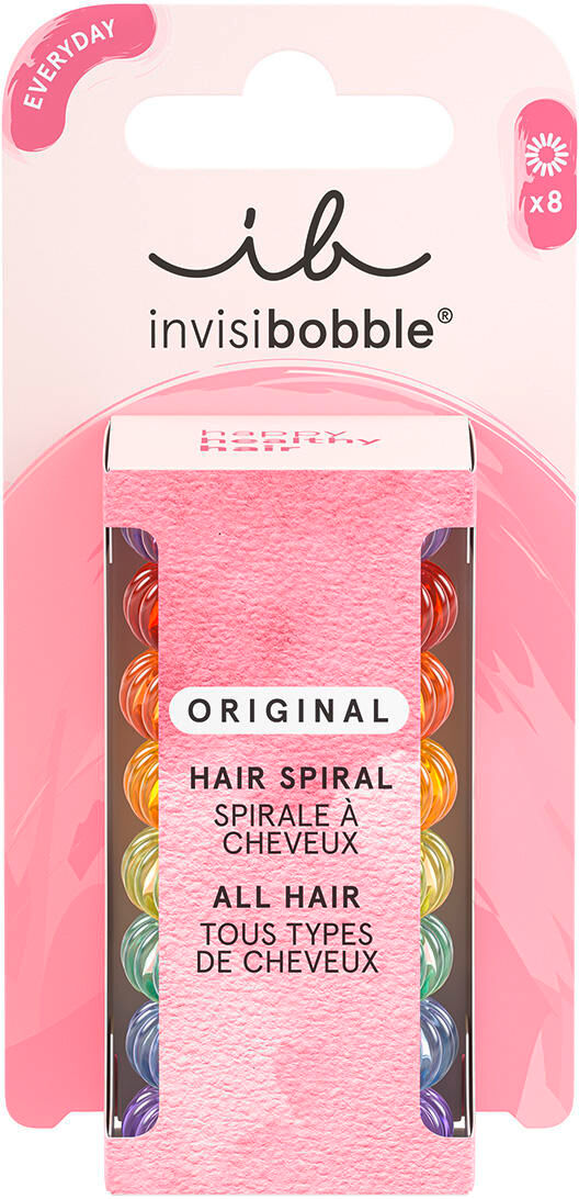 invisibobble ORIGINAL Rainbow Vibes 8 Stück