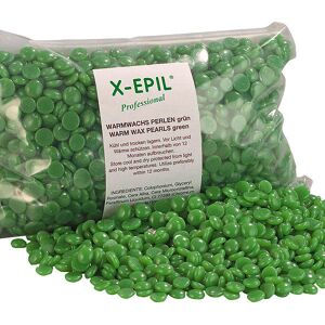 X-Epil Perle di cera calda Verde, sacchetto da 500 g, 500 g