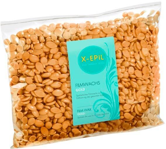 x-epil perle di cera calda oro, sacchetto da 500 g, 500 g