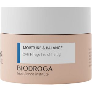 BIODROGA MOISTURE & BALANCE Assistenza 24 ore su 24 ricca 50 ml