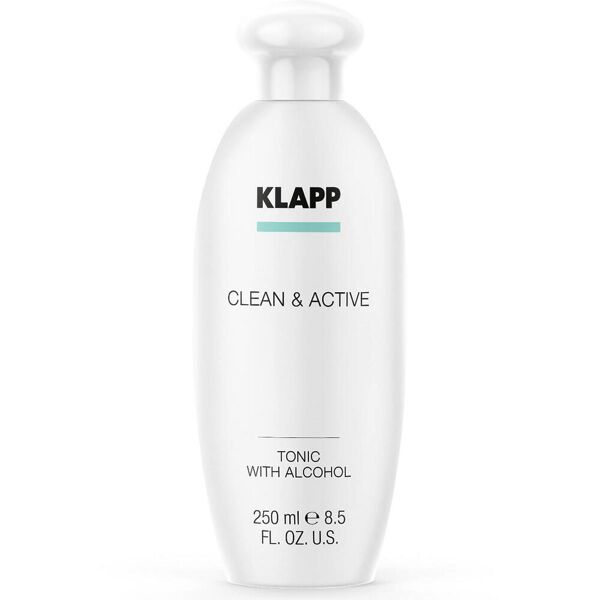 klapp clean & active tonic with alcohol 250 ml