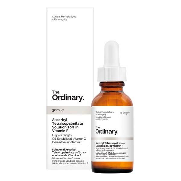 the ordinary ascorbyl tetraisopalmitate solution 20% in vitamin f 30 ml