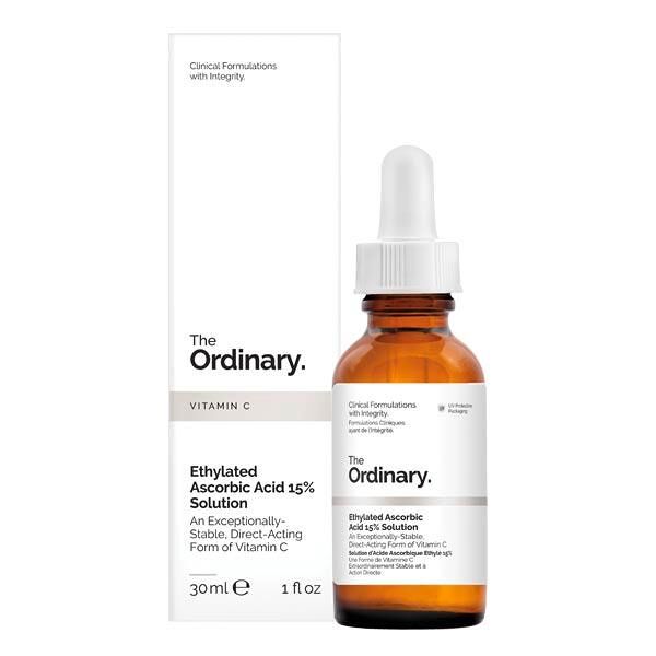 the ordinary ethylated ascorbic acid 15% solution 30 ml