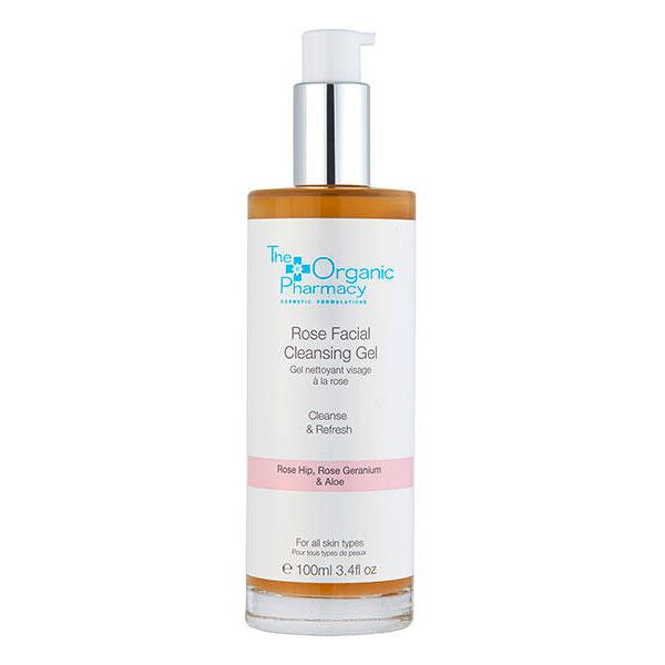 the organic pharmacy rose facial cleansing gel 100 ml