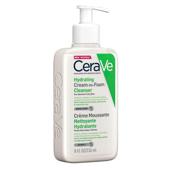 cerave pulizia da crema a schiuma 236 ml