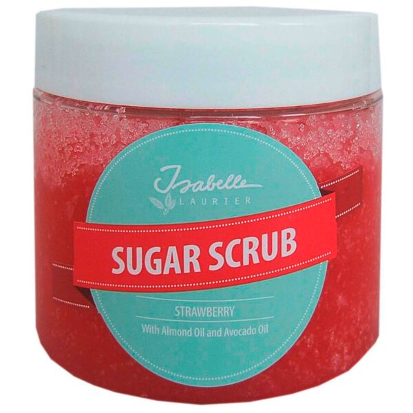 isabelle laurier sugar scrub strawberry 500 g