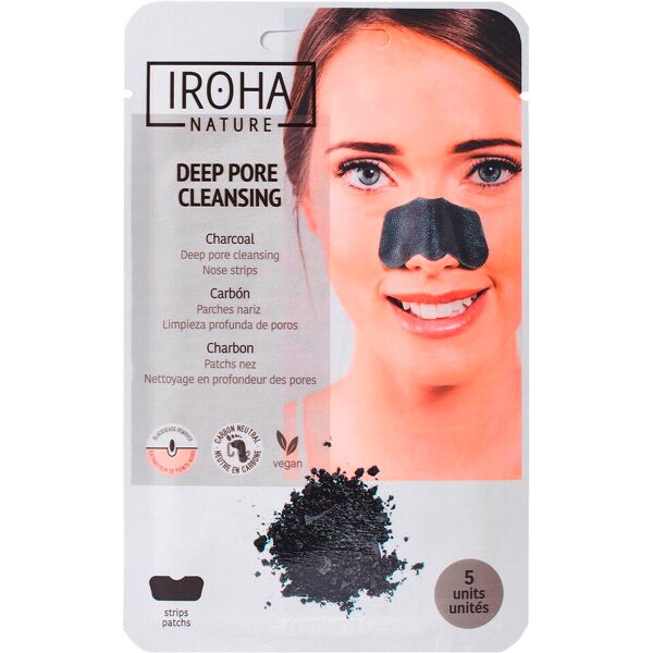 iroha nature deep pore cleansing nose strips pro packung 5 stück