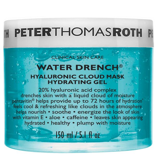 peter thomas roth clinical skin care water drench hyaluronic cloud mask hydrating gel 150 ml