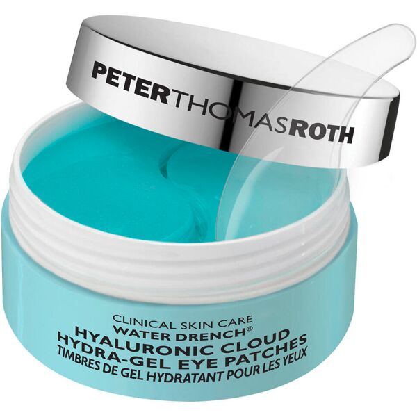 peter thomas roth clinical skin care water drench hyaluronic cloud hydra-gel eye patches 60 stück