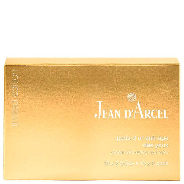 jean d´arcel prestige vitamin+ golden anti-aging eye pads 10 x 2 pads
