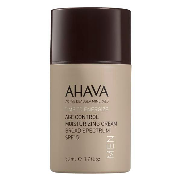 ahava time to energize men age control moisturizing cream spf15 50 ml