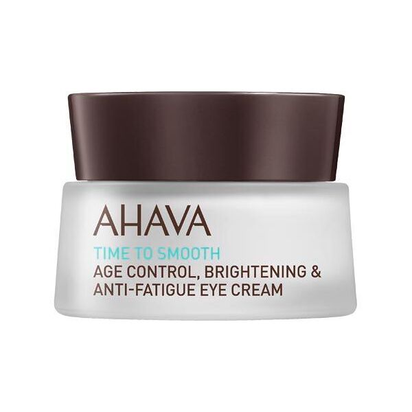 ahava time to smooth age control, brightening & anti-fatigue eye cream 15 ml