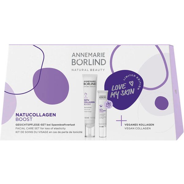 annemarie bÖrlind natucollagen boost set di cura del viso love my skin edizione limitata