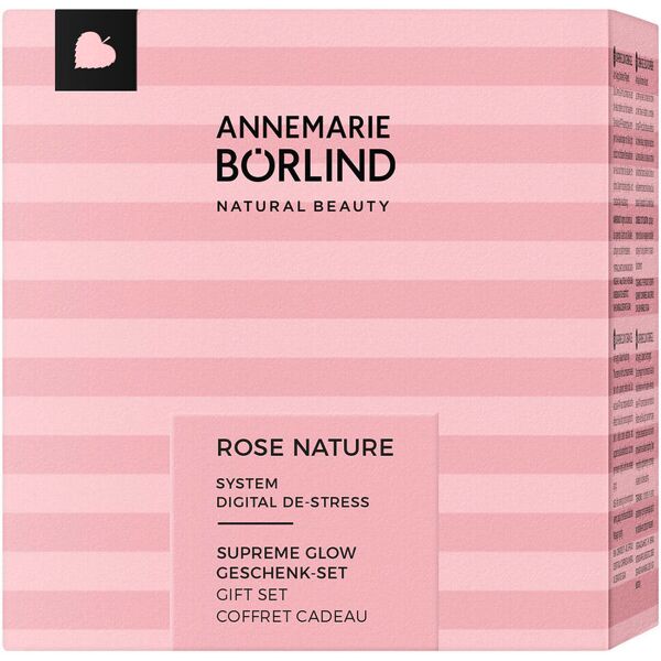 annemarie bÖrlind rose nature set regalo supreme glow edizione limitata