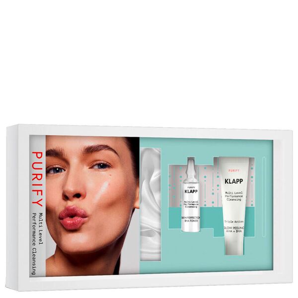 klapp multi level performance cleansing triple action cleansing discovery set bha