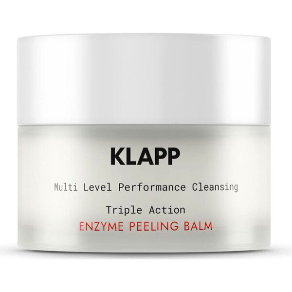 klapp multi level performance cleansing triple action enzyme peeling balm 50 ml