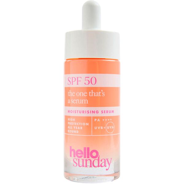 hello sunday the one that´s a serum moisturising serum spf 50 30 ml