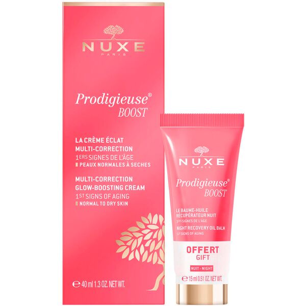 nuxe prodigieuse boost cream and oil balm set