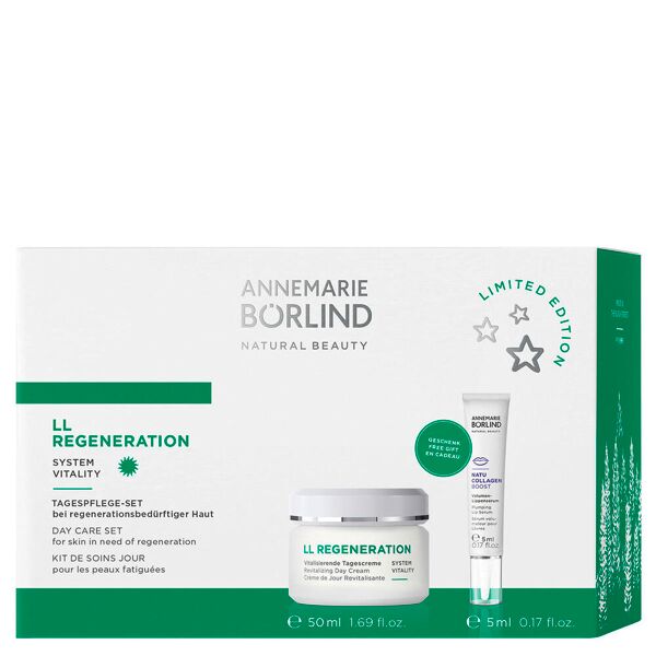 annemarie bÖrlind ll regeneration system vitality set per la cura del giorno