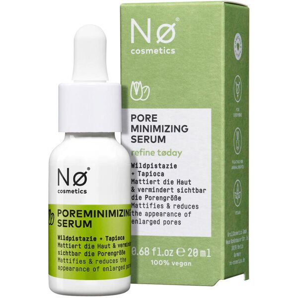 nø cosmetics refine tøday poreminimizing serum 20 ml