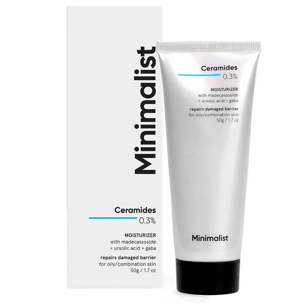 minimalist ceramides 0.3% moisturizer with madecassoside 50 g