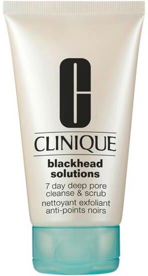 clinique blackhead solutions 7 day deep pore cleanse & scrub 125 ml