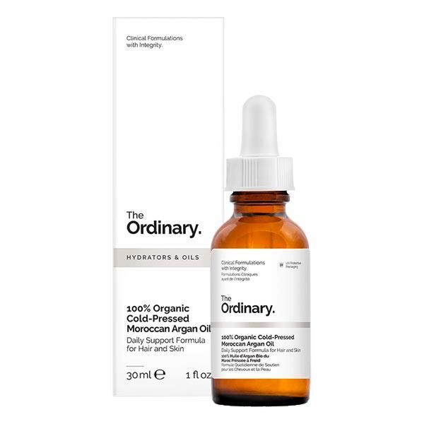 the ordinary 100% organic cold-pressed moroccan argan oil 30 ml