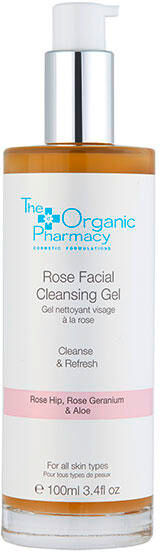 the organic pharmacy rose facial cleansing gel 100 ml