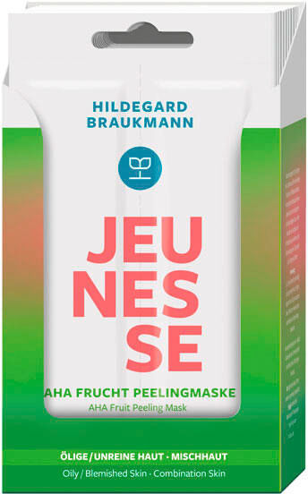 hildegard braukmann jeunesse maschera peeling alla frutta aha 12 x 14 ml