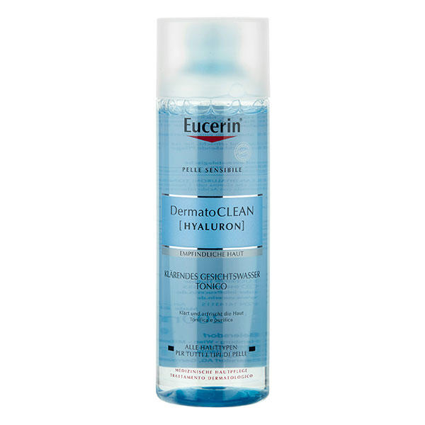 eucerin dermatoclean tonico chiarificante per il viso 200 ml