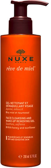 nuxe rêve de miel gel detergente e struccante 200 ml