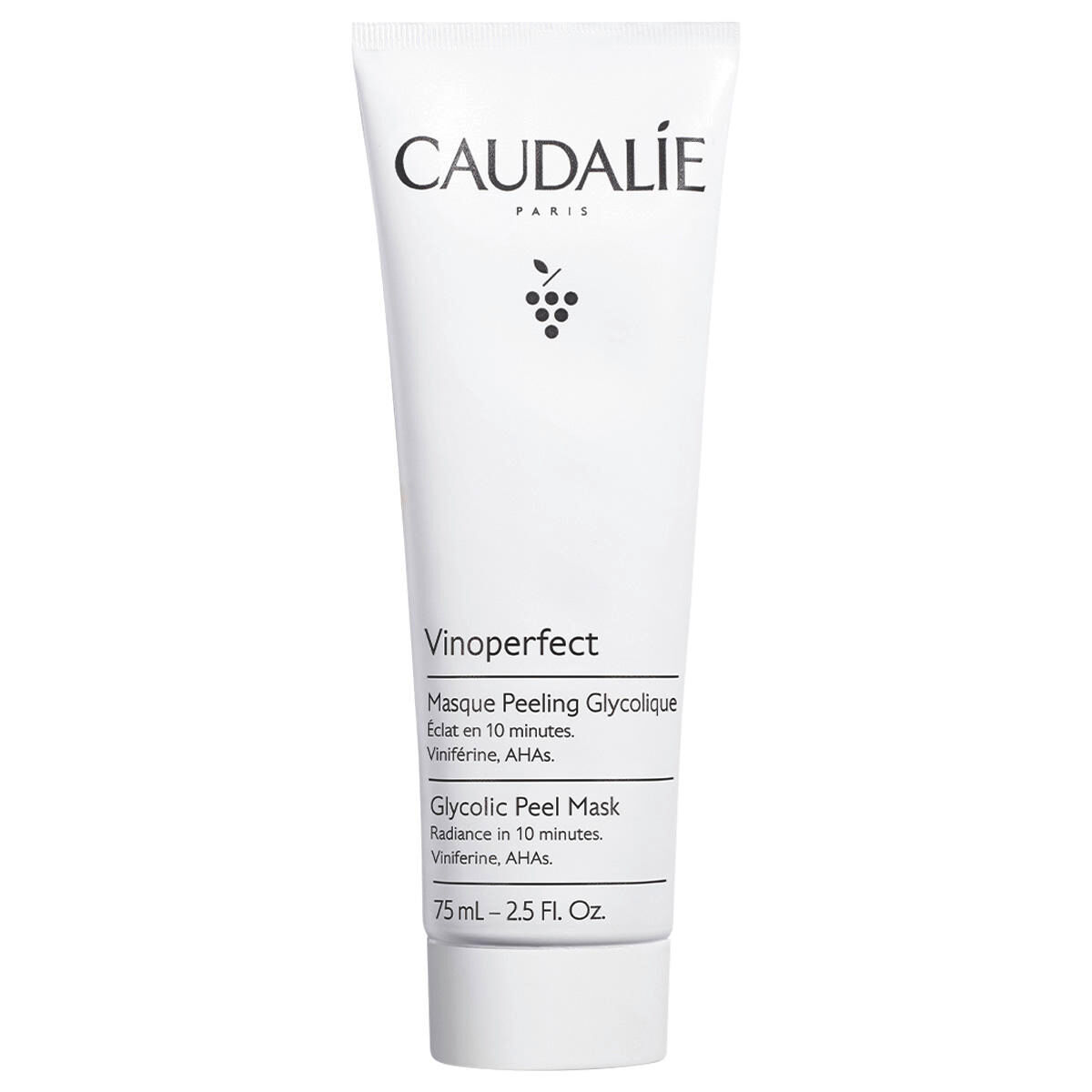 caudalie vinoperfect maschera esfoliante acido glicolico 75 ml