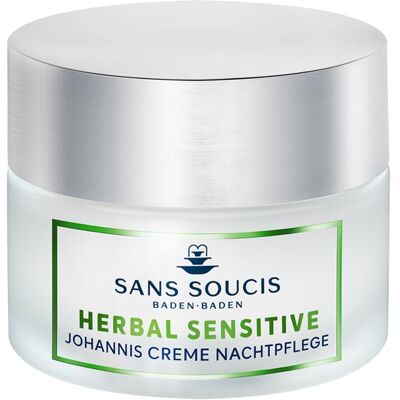 Sans Soucis Herbal Sensitive Johannis Crema Notte - Trattamento notte per pelle sensibile Sans Soucis Herbal Sensitive Johannis Crema Notte - Trattamento notte per pelle sensibile