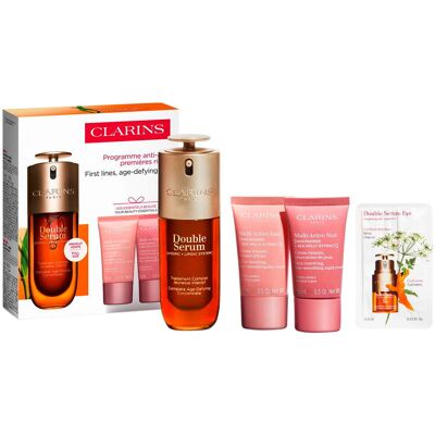 Set di cura della pelle Clarins Double Serum & Multi-Active Set di cura della pelle Clarins Double Serum & Multi-Active