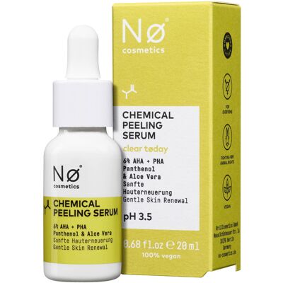 Nø Cosmetics clear tøday Chemical Peeling Serum 20 ml Nø Cosmetics clear tøday Chemical Peeling Serum 20 ml