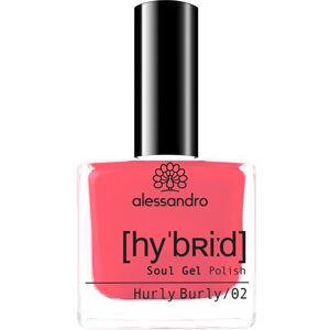 alessandro Hybrid - Soul Gel Polish Vernice a colori Hurly Burly, 8 ml Hurly Burly