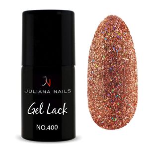 Juliana Nails Gel Lack Glitter/Shimmer No. 400, Flasche 6 ml N. 400