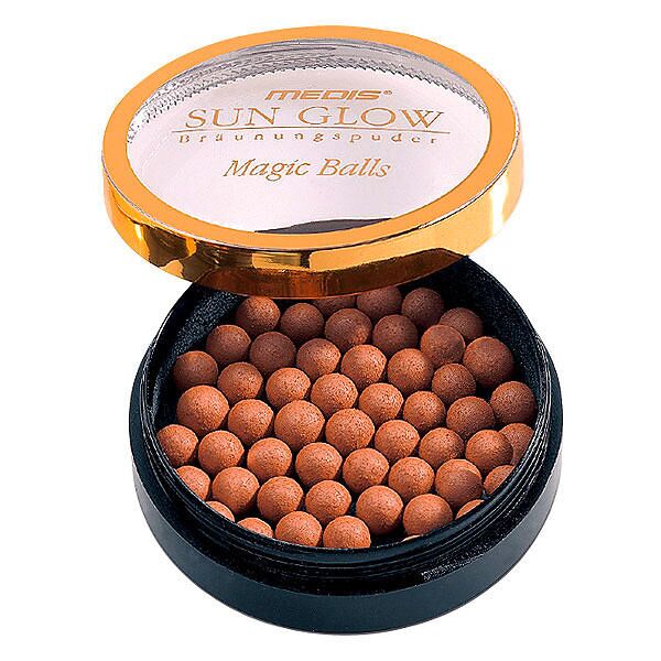 medis sun glow palle magiche perle di polvere scuro (2), contenuto 15 g scuro