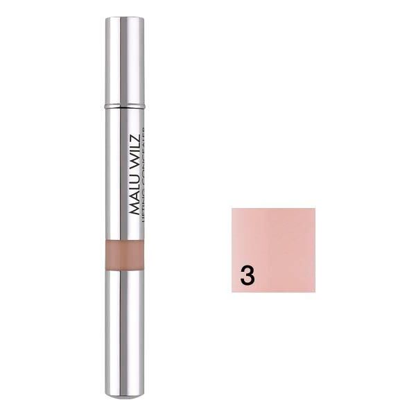 malu wilz lifting concealer no. 3 light sand rosé, contenuto 3 ml rosé di sabbia chiara