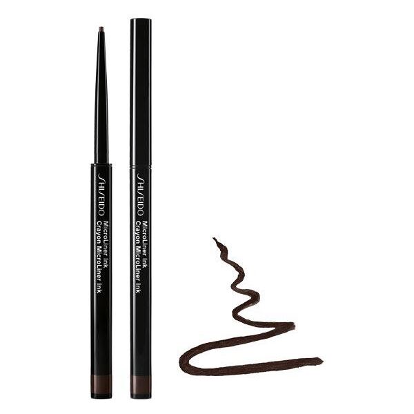 shiseido makeup microliner ink 02 brown, 0,08 g marrone