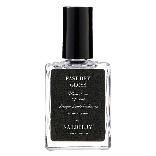 nailberry fast dry gloss ultra shine top coat 15 ml