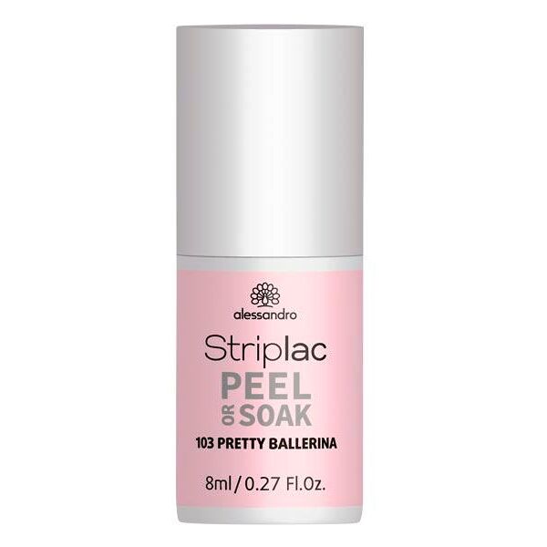 alessandro striplac peel or soak pretty ballerina, 8 ml bella ballerina