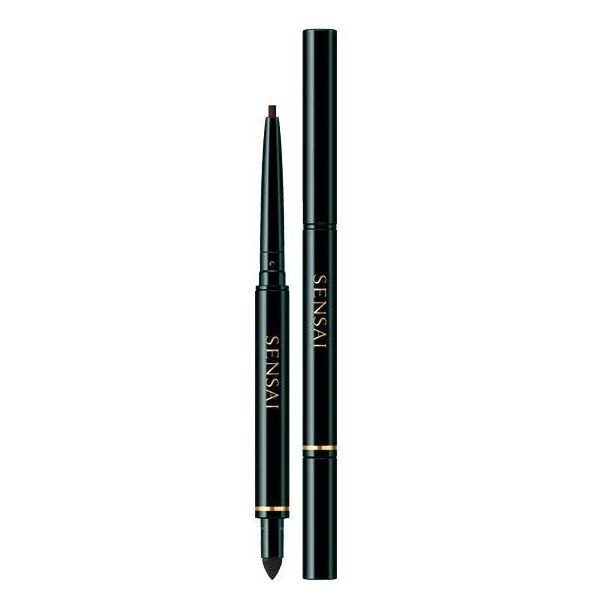 sensai colours lasting eyeliner pencil 02 deep brown, 0,1 g