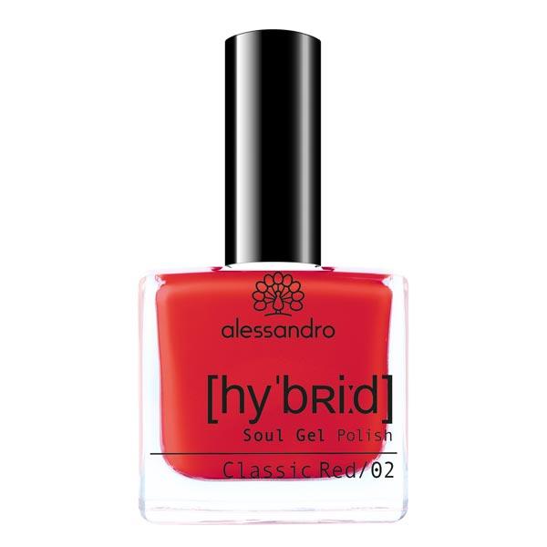 alessandro hybrid - soul gel polish vernice a colori rosso classico, 8 ml rosso classico