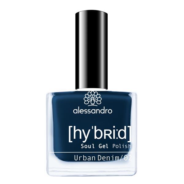 alessandro hybrid - soul gel polish vernice a colori denim urbano, 8 ml denim urbano